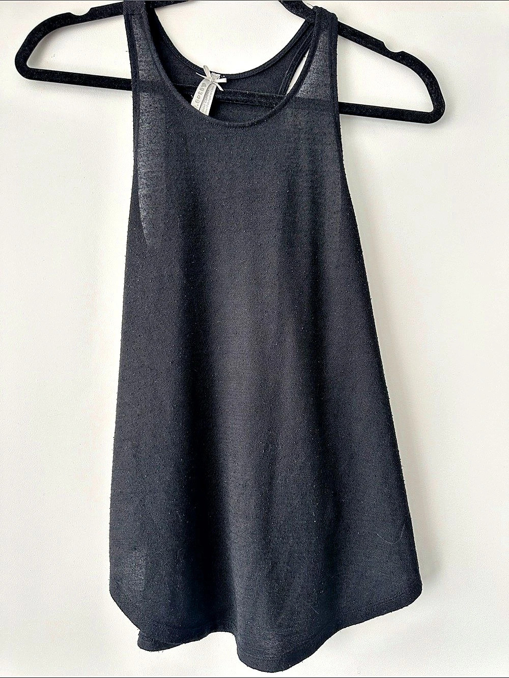 Racerback Tank Top Black